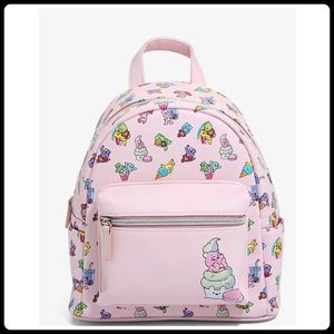 Hot Topic Care Bears Unlock The Magic Ice Cream Boba Mini Backpack